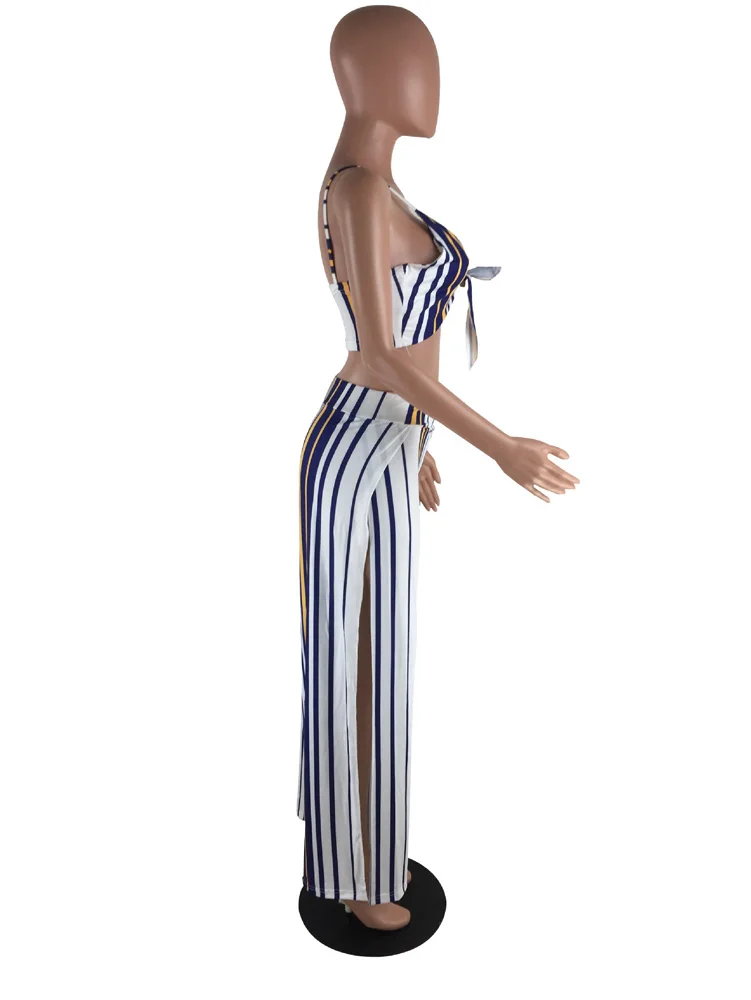 Пикантный Женский комплект из двух предметов с цветочным принтом повседневная