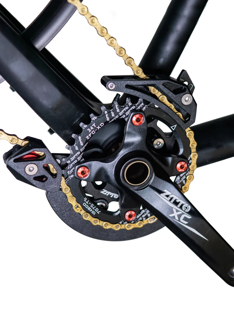 

Ztto mtb bicycle dh chain guide cnc wheel pulley chain guide stabilizer 32-38t chain guide chain iscg 04 bb chain guard assembly