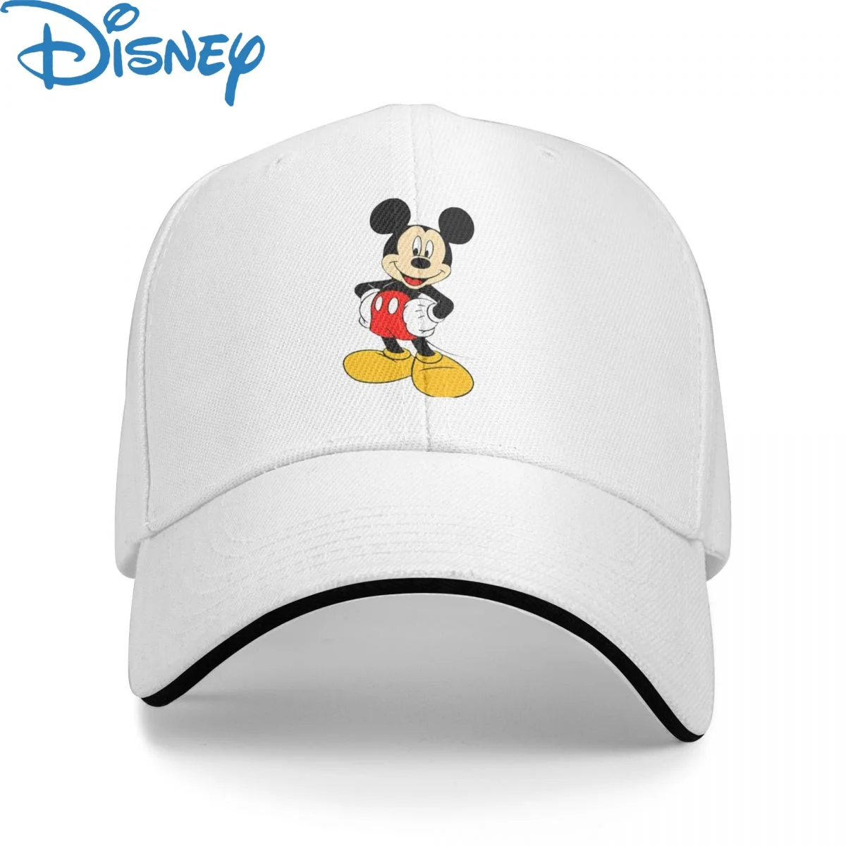 

Disney Minnie Mickey Baseball Cap Men Women Hip Hop Dad Sun Hat Trucker Hat