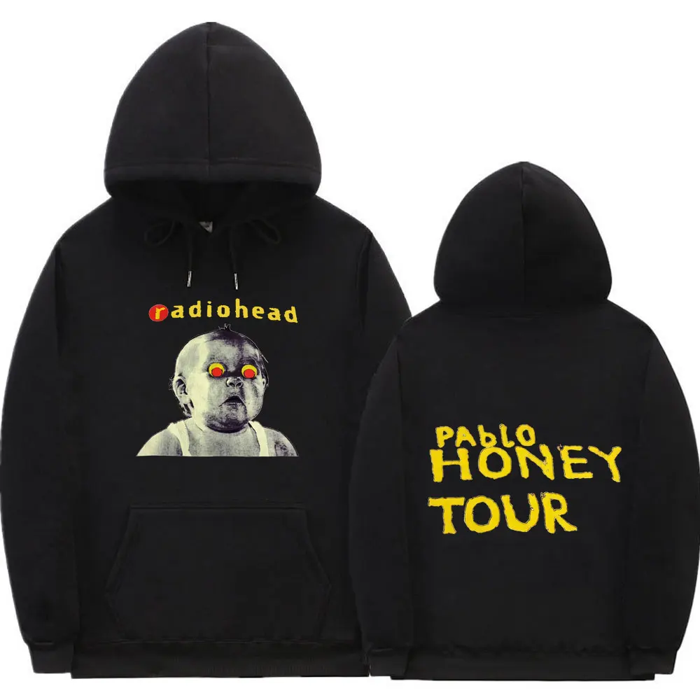 

Fashion Classic Radiohead Pablo Honey Tour Hoodie High Quality Men Women Casual Loose Hoodies Mens Trend Hip Hop Sweatshirt Tops
