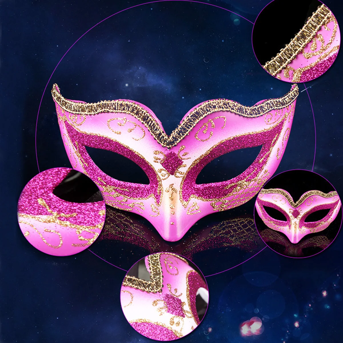 Сексуальная Маскарадная маска из кружева для карнавала Хэллоуина маскарада