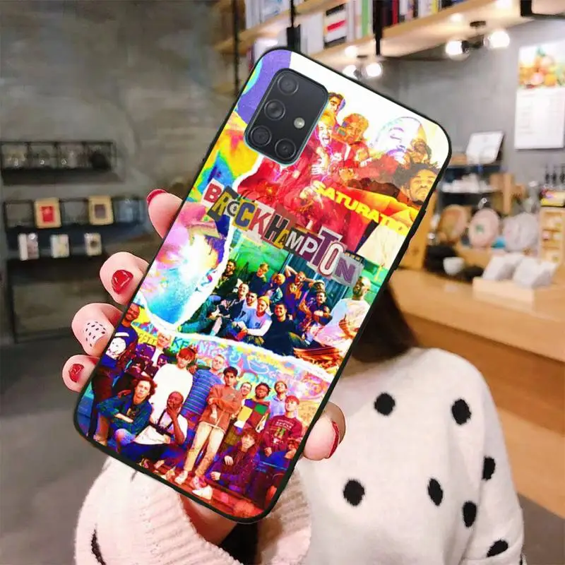 

Dabieshu Hip hop band Brockhampton Luxury Phone Case For Samsung Galaxy A21S A01 A11 A31 A81 A10 A20 A30 A40 A50 A70 A80 A71 A51