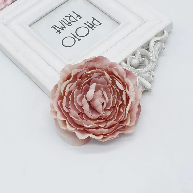 Искусственный цветок пиона 7 5 см головная повязка сделай сам заколка для волос