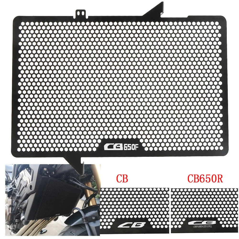 

Для Honda CB650F CB 650F 2014-2018 CB650R CB650R 2019 2020 радиатор для мотоцикла решетка радиатора защитная решетка крышка радиатора CB CB650 F/R