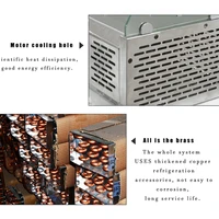 Desktop Salad Cabinet SLT1200Z Commercial Pizza Spreading Table Refrigerated Salad Cabinet Dessert Freezer Refrigerator 320W