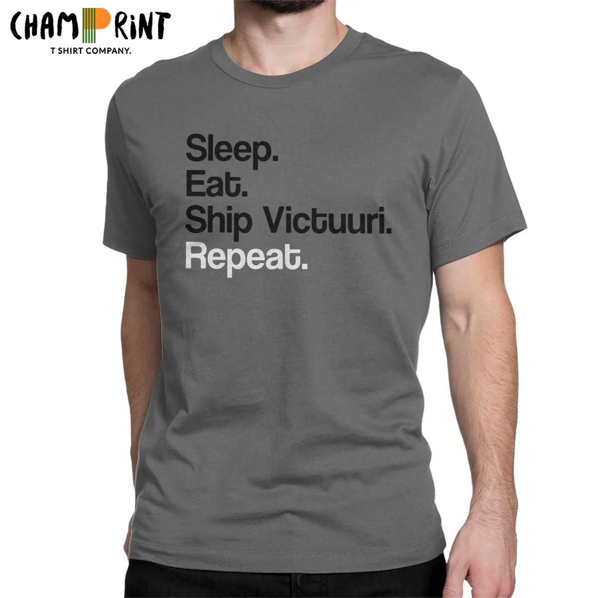 Мужские футболки Yuri On Ice Ship Victuri хлопковая одежда сумасшедшая футболка с коротким