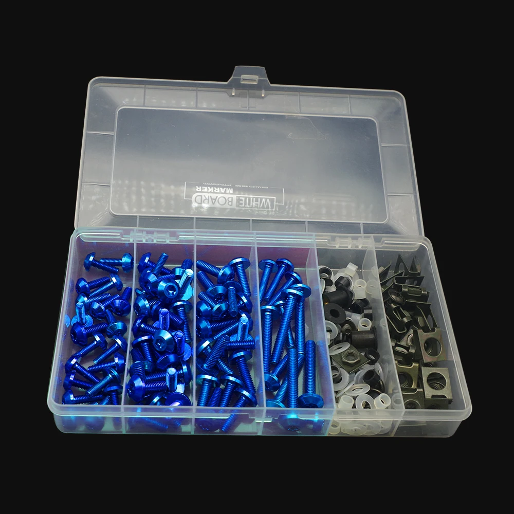 Универсальные мотоциклетные технические гайки комплект крепежных болтов для