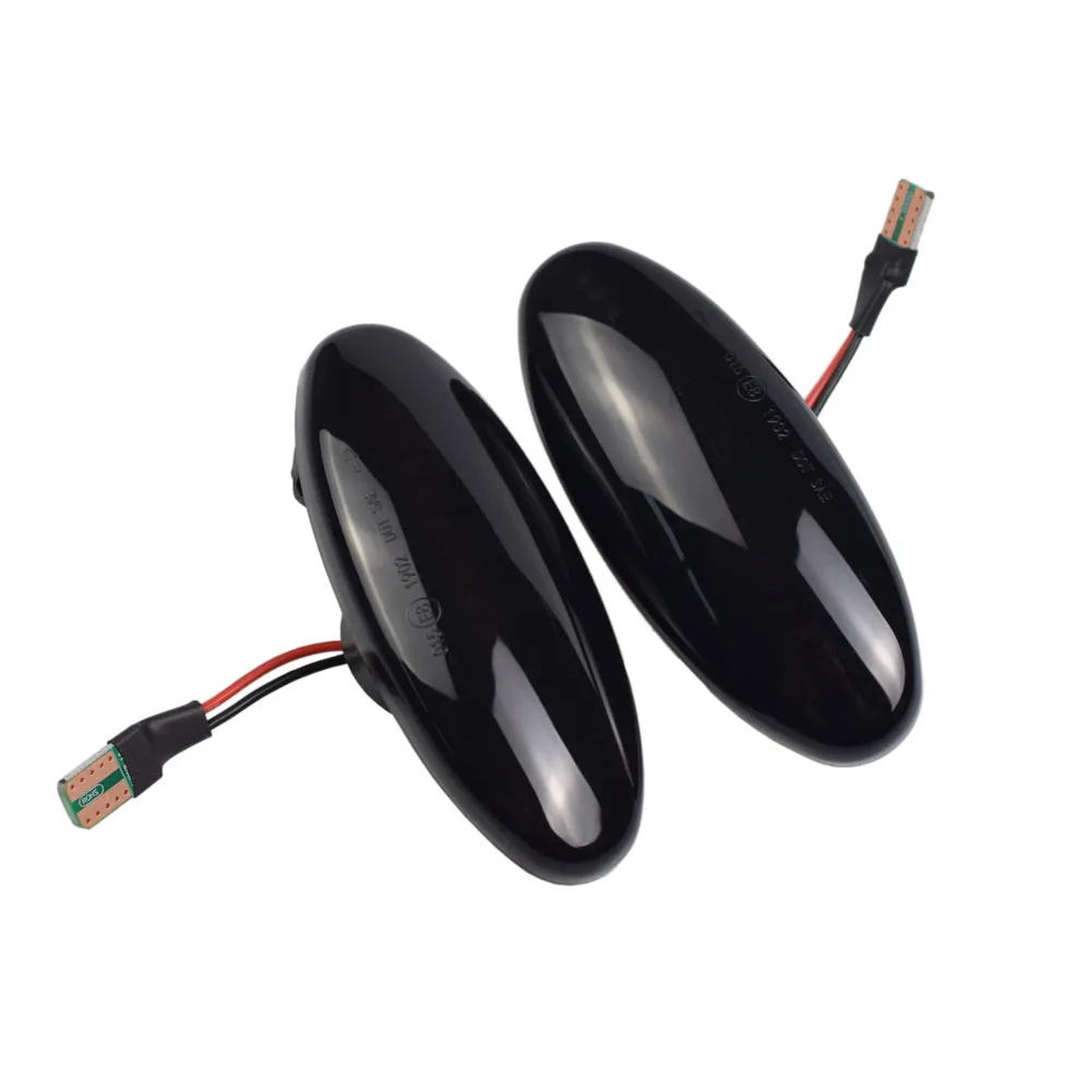 

2pcs Blinker Lamp LED Turn Signal Dynamic Flowing Side Marker Light For Nissan Datsun 1998 1999 2000 2001 2002 2003 2004 2005