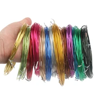 1mm 3mm 15 colors stainless steel aluminum craft wire flexible artistic beading cord string rope for jewelry making accessories