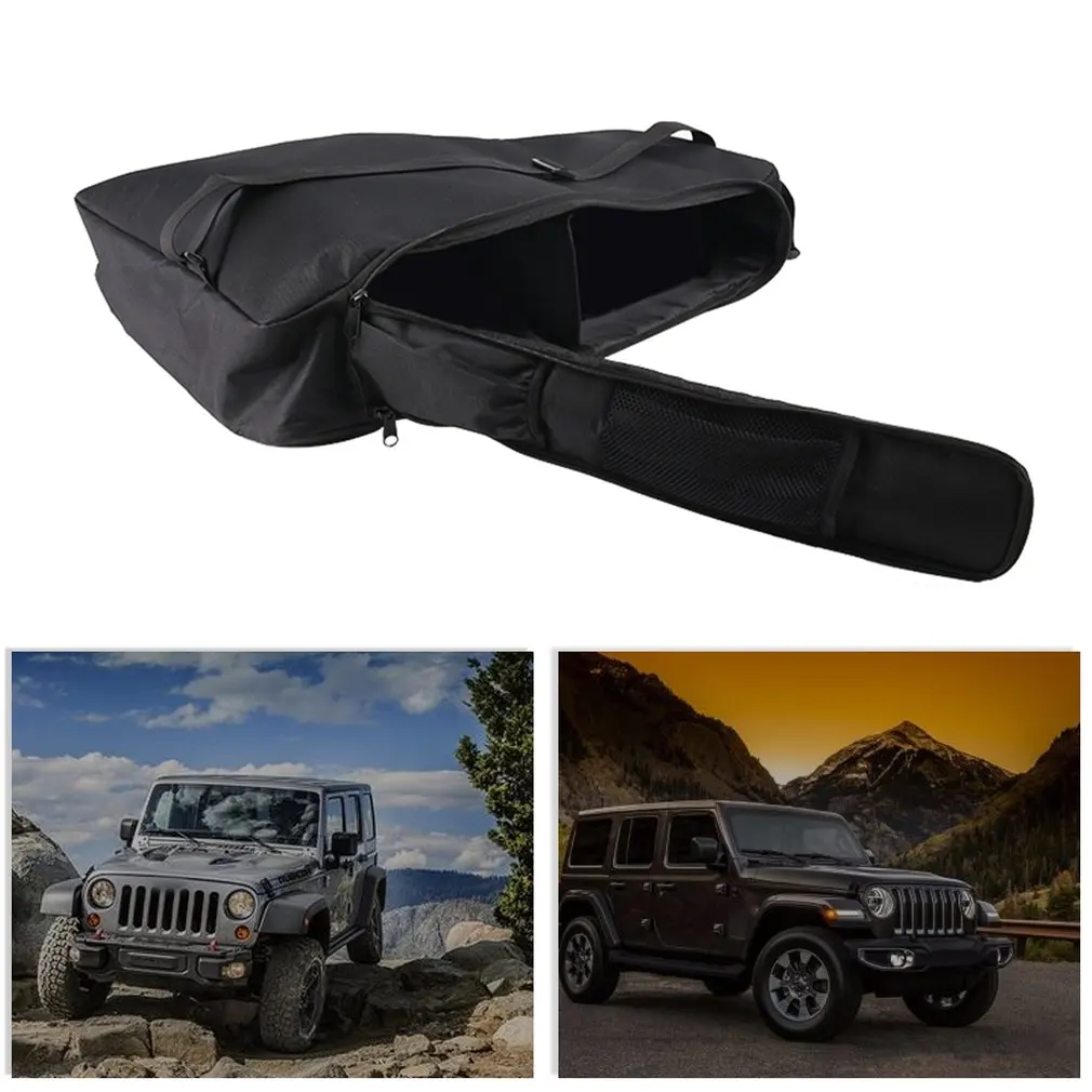 

A Pair Of Multifunctional Storage Bags Roll Cage Storage Bags Multi-pocket Bags For 2007~2016 Jeep Wrangler