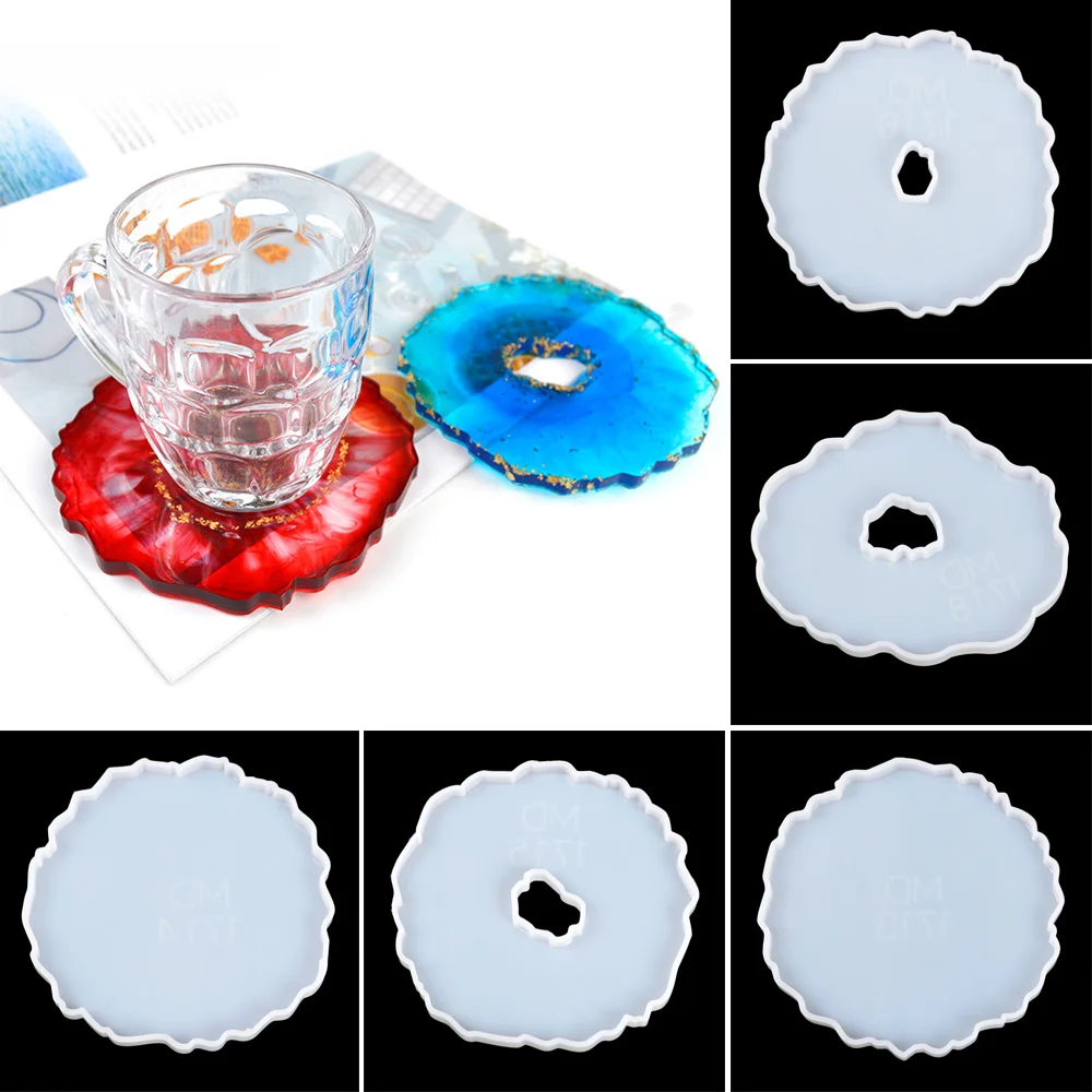Силиконовые Агатовые горки смолы литье прессформы эпоксидная смола для