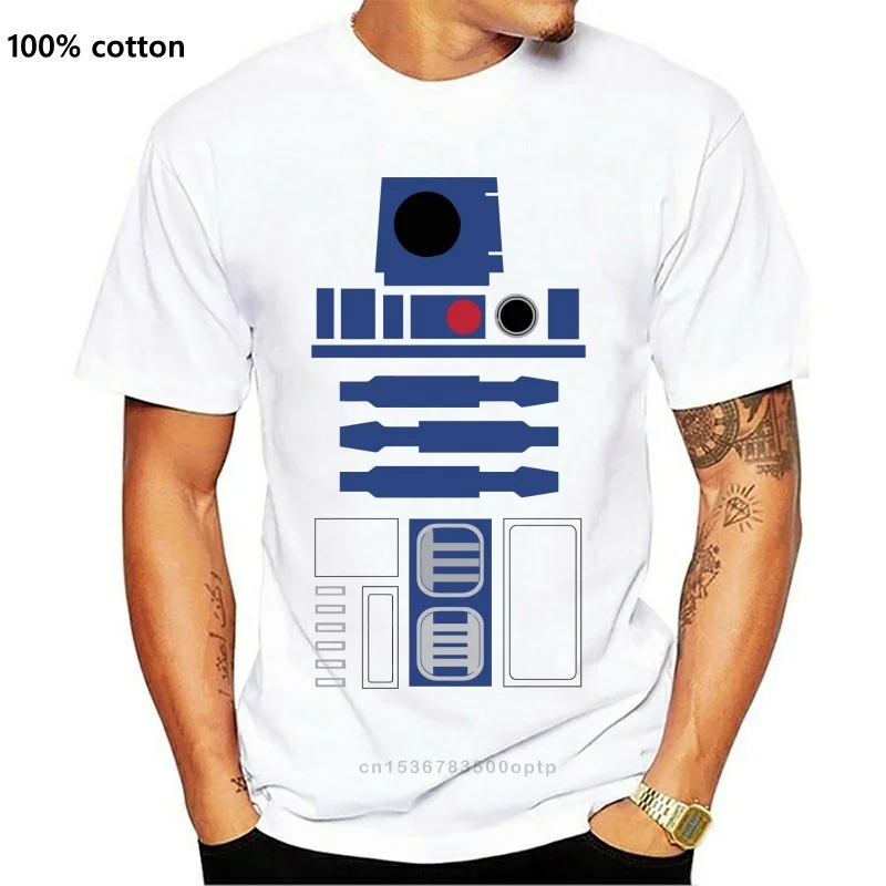 Новая дизайнерская футболка R2D2 Звездные войны крутой подарок день рождения