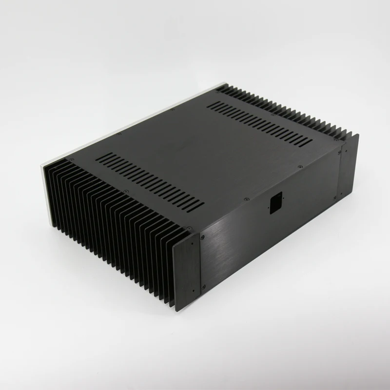 4312 полностью алюминиевый корпус усилителя мощности Чехол класса а 430x120x411мм |