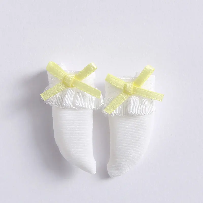 1 пара кукольные носки для OB11 1/12 BJD obitsu 11 кукольные короткие носки для кукольных аксессуаров