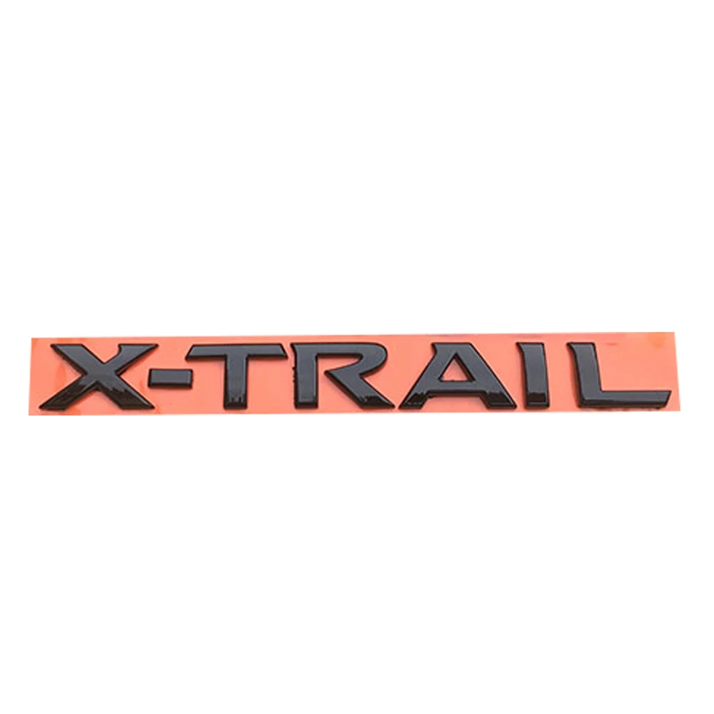 Black Automobile Sticker QASHQAI X-TRAIL Trunk Stciker For Nissan TEANA Emblem Badge Rear | Автомобили и мотоциклы