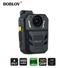 BOBLOV WA7-D мини-камера HD 1296P носимая камера ИК-видеорегистратор камера безопасности с дистанционным управлением ИК DVR камера IP67 полицейская камера