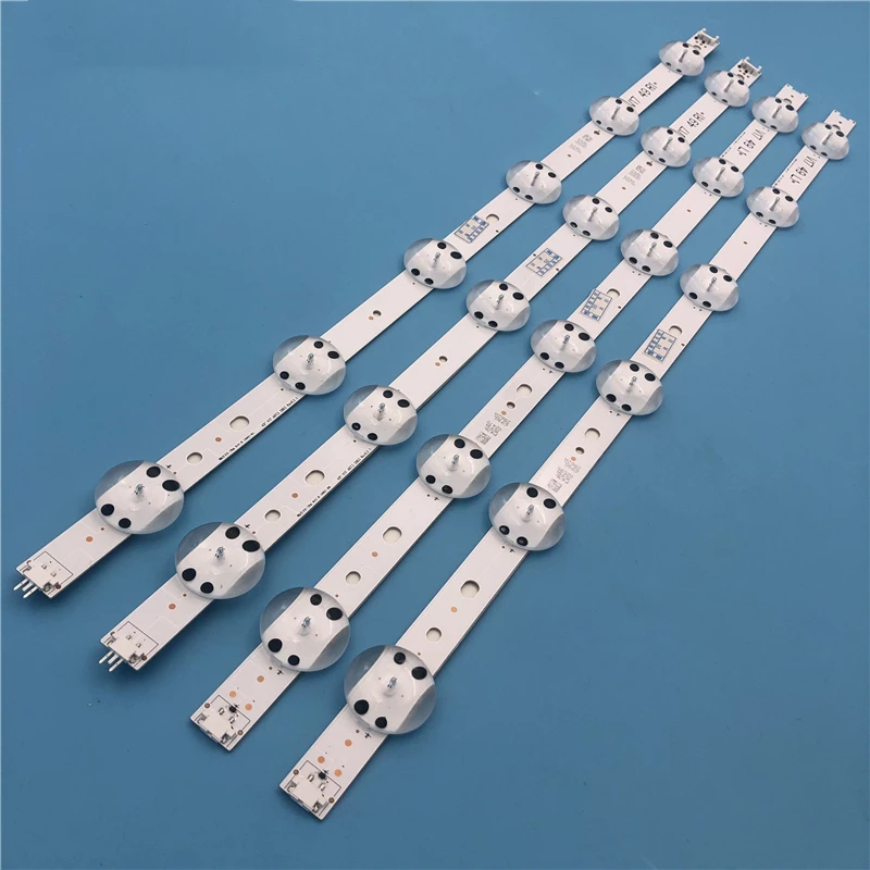 

Новинка; 10 шт./набор = 40 шт. светодиодный полосы для LG 49UV340C 49UJ6565 49UJ670V V17 49 R1 L1 ART3 2862 2863 6916L-2862A 6916L-2863A