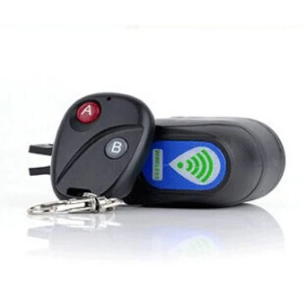 

Anti-theft Bike Lock Alarm Cyclings Security Wireless Remote Control Vibration EIG88