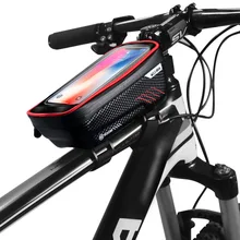 Vmonv Mountain Bike Bag Phone Holder For iPhone X XR Sansung S9 Rainproof Waterproof MTB Front Bag 6.2 inch Mobile Phone Holder