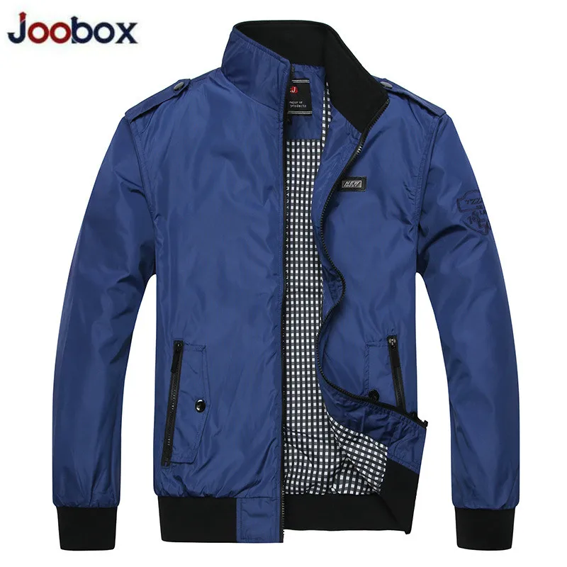 Мужская куртка на молнии тонкая приталенная мотоциклетная куртка-бомбер весну и