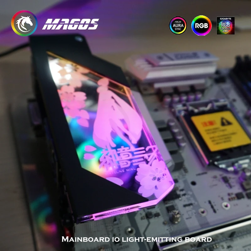 Jogador de Jogo – o Painel Placa-mãe Personalizável Diy Suporte 12v 5v Argbsync m – b i Rgb