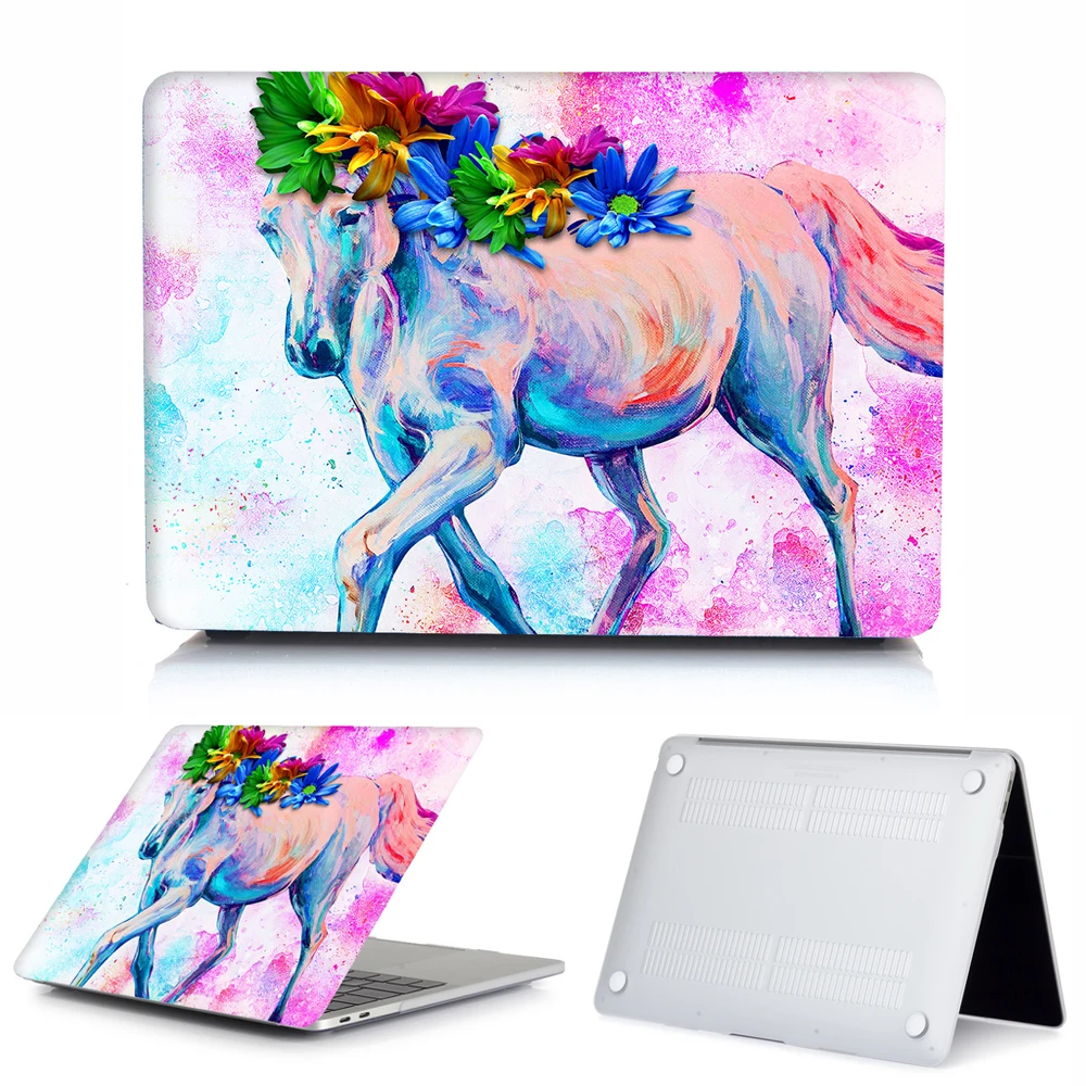 Чехол для Apple MacBook Touch ID A1932 2018 Air 13 Pro Retina 11 12 15 | Компьютеры и офис