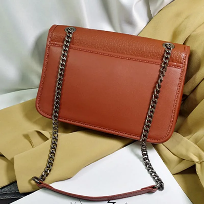 Новинка 2020 сумка из натуральной кожи для женщин воловьей роскошная кожаная через