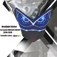 headlight stickers for honda cbr650f cb650f cbr 650f cb 650 f 2014 2016 motorcycle 3d front fairing head light protection decals