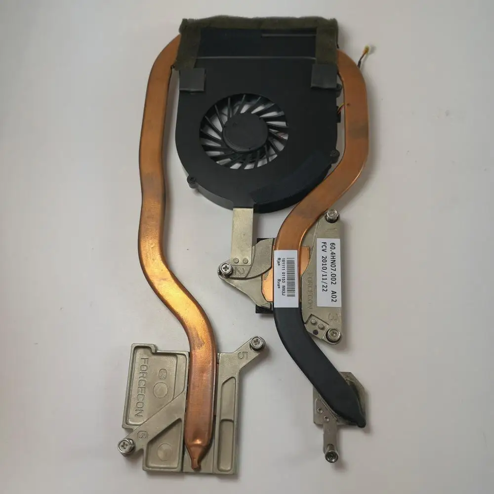 Ноутбук Процессор радиатор охлаждения Вентилятор Новый оригинал для Acer eMachines G730