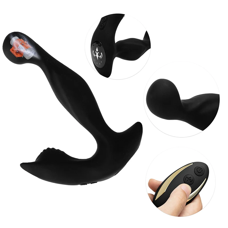 Массажер простаты для мужчин водонепроницаемый перезаряжаемый стимулятор