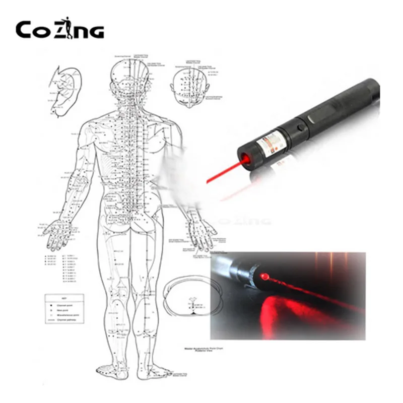 

COZING мини ручная домашняя физиотерапия Lllt лазерная ручка для акупунктуры