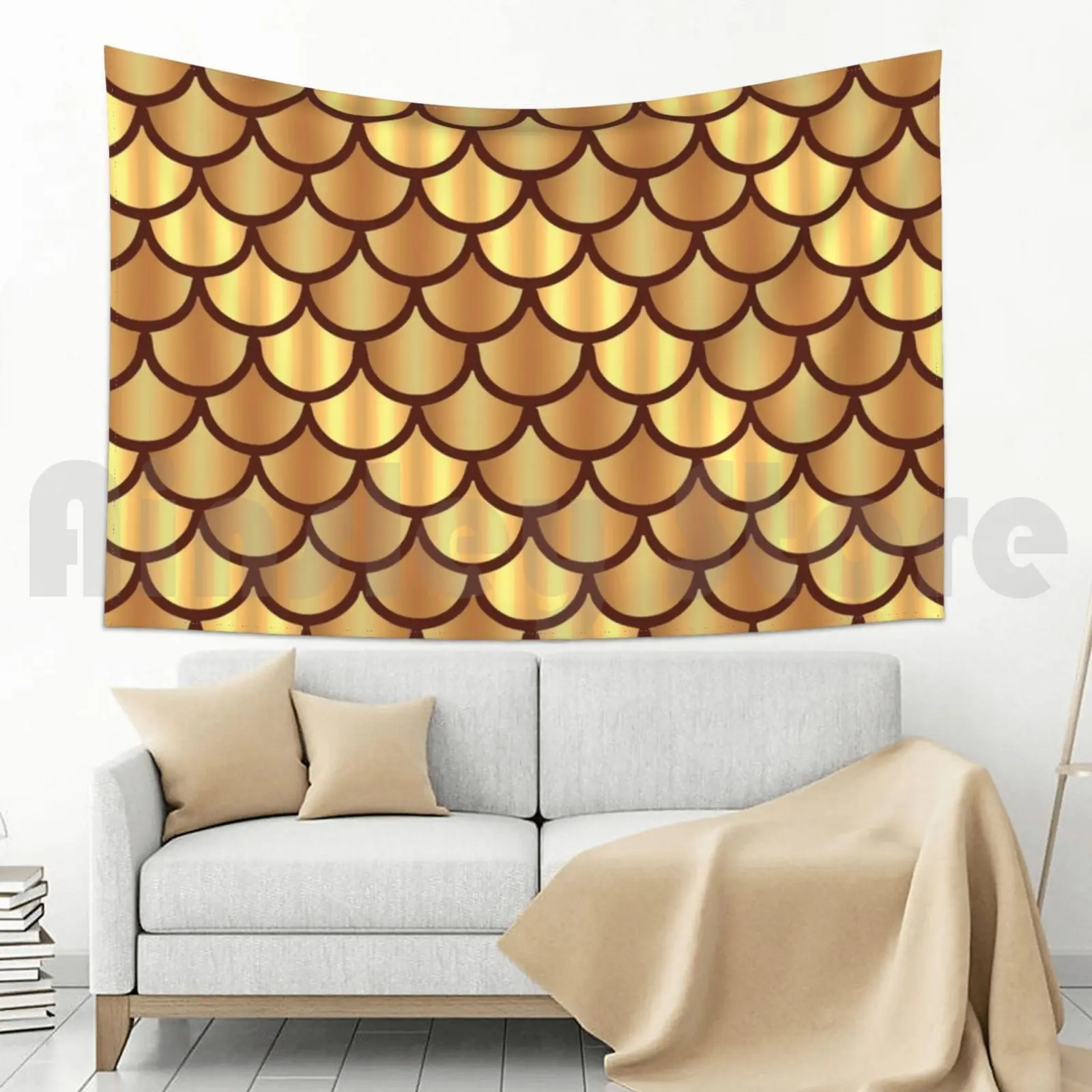 Женский гобелен для гостиной спальни Русалочки аксессуары пляжные