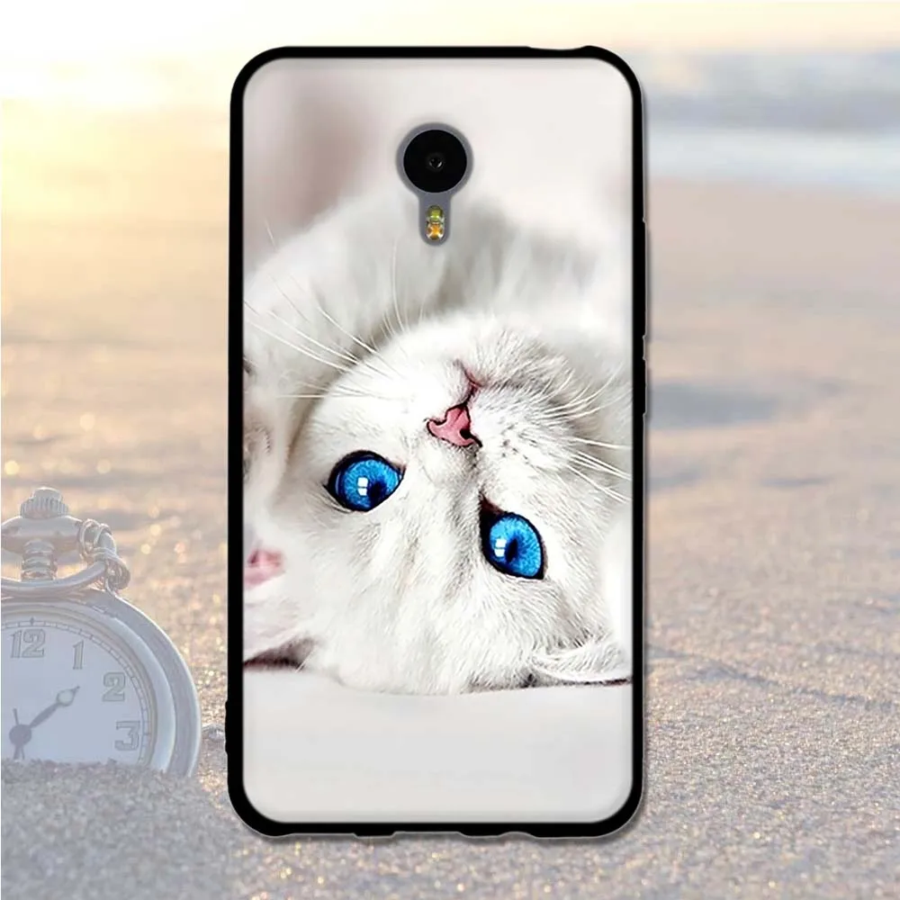 Мягкий чехол из ТПУ для Meizu m2 note, чехол, 5,5 дюймов, с рисунком, силиконовая задняя крышка для Meizu M2 NOTE Meilan Note 2, чехол для телефона s
