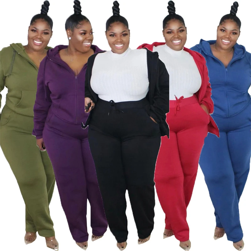 

2022 Clothing Women's Tracksuit 5xl Long Sleeve Hoodie Sweatshirt Two Piece Pants Set Sport Outfit Dropshipping Wholesale
