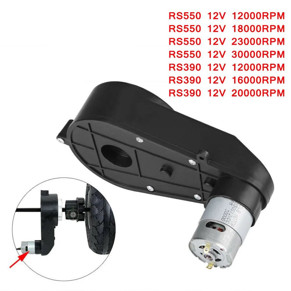 

Wear-Resistant Electric Gearbox Industrial Accessories For Children Kids Car Toy For Damaged/Old Replacement Motor RS550 RS390