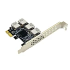 Переходная плата PCIE PCI-E PCI Express с 1x на 16x1 на 4 USB 3,0, многослойный концентратор, адаптер для устройств