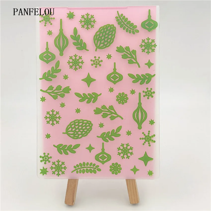 PANFELOU 14 8x10 5 зеленые листья фотоальбом для скрапбукинга DIY шаблон помадка торт