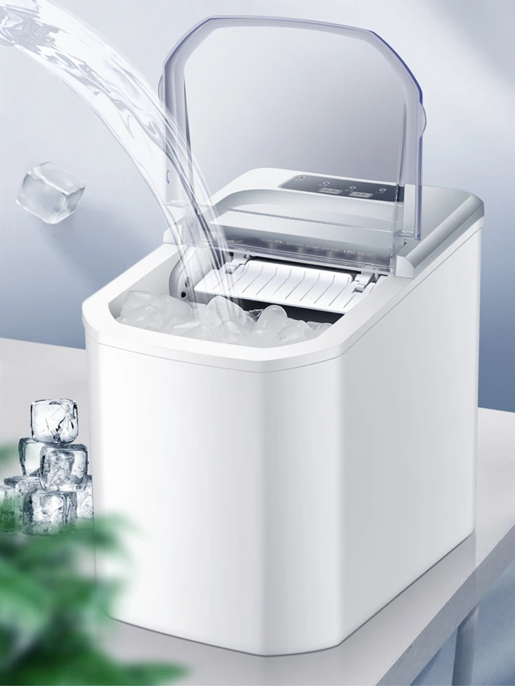 Ice making machine commercial milk tea shop ice household small student dormitory Mini automatic |