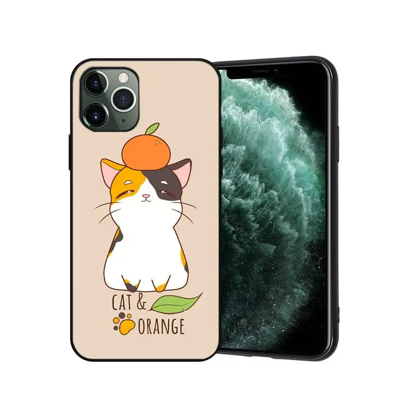 

Cat or Tiger For Iphone 12Pro Case Soft Silicone Phone cover For Iphone 11 SE 2020 7 8 Plus X XR Cases