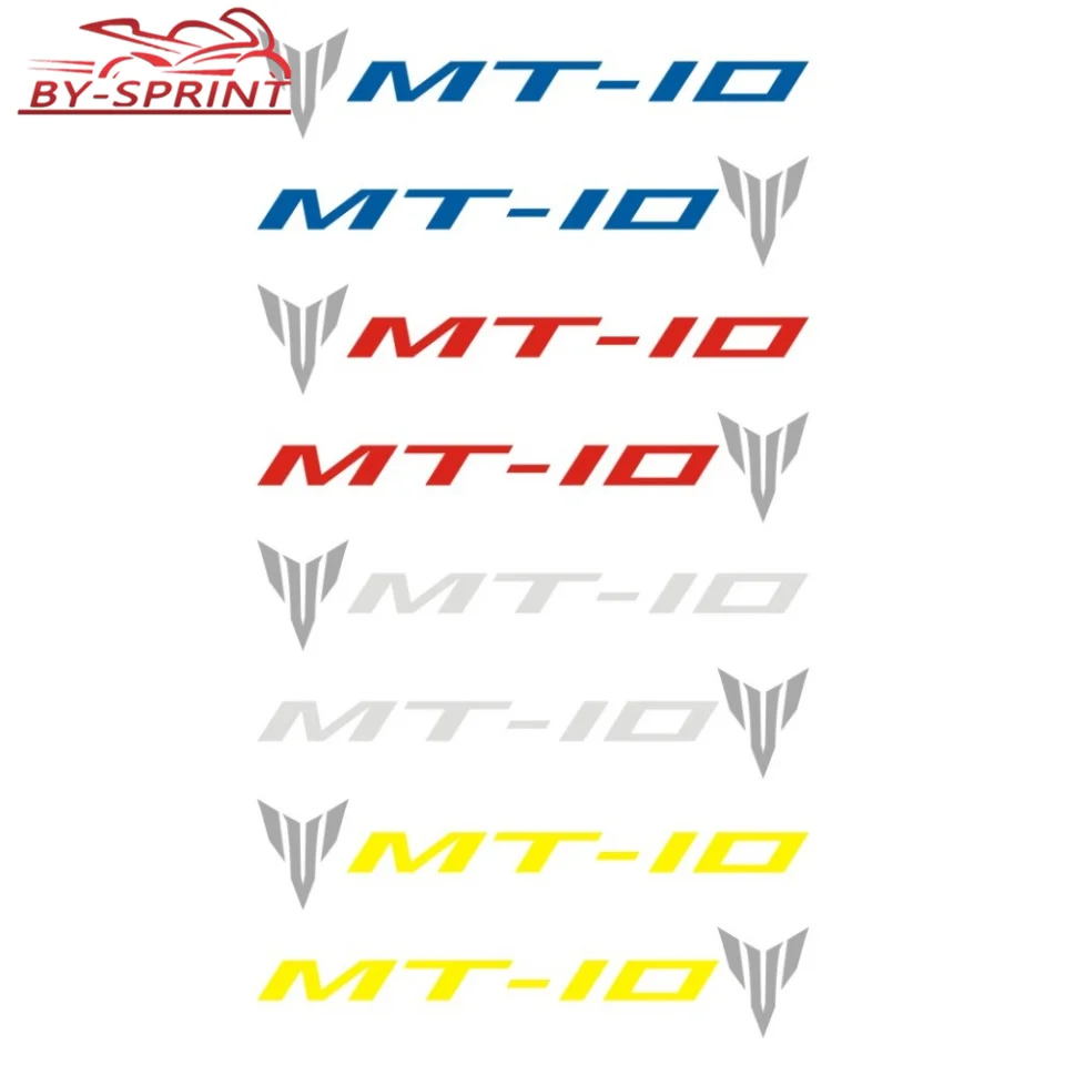 

2 X Motorcycle Decoration Universal Emblem Stickers Decals For YAMAHA MT-10 MT 10 mt-10