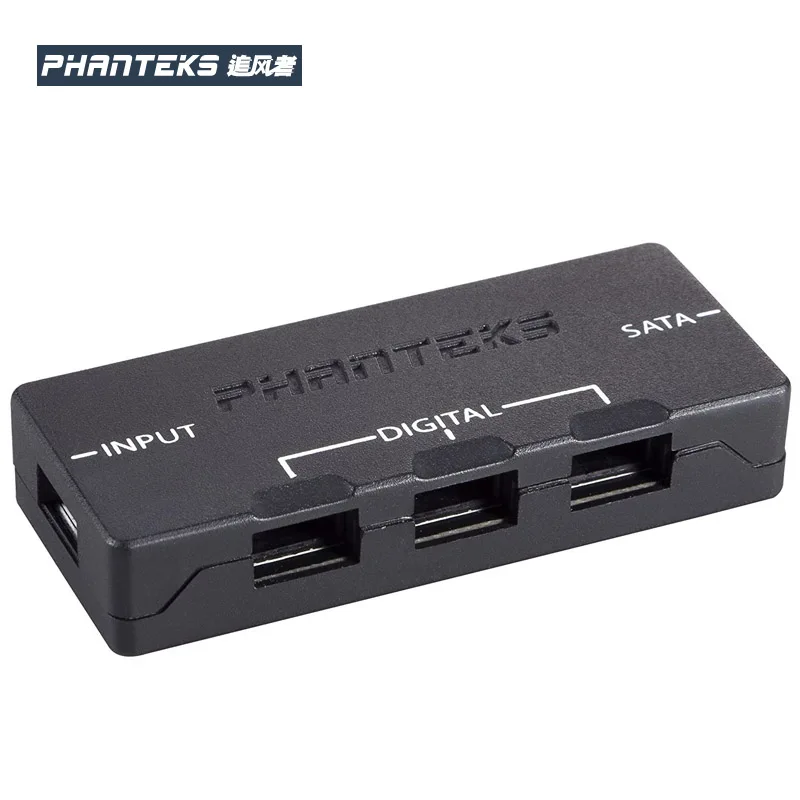 

Концентратор цифрового контроллера Phanteks PH-CTHUB_DRGB_01 с 3-кнопочным адаптером M/B DRGB, пользовательские режимы и шаблоны, ASUS/MSI Sof