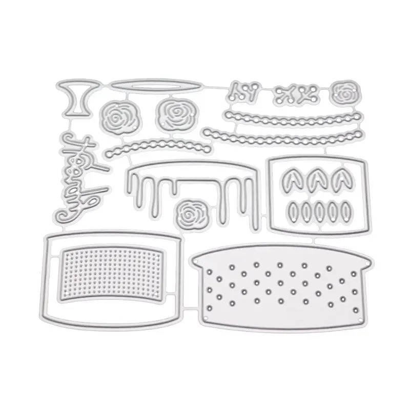 Торт ко дню рождения металлический Трафаретный вырубной штамп трафарет для