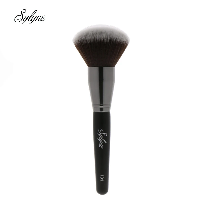 Sylyne Джамбо кисть для пудры #101 Профессиональные кисти макияжа держатель лица и