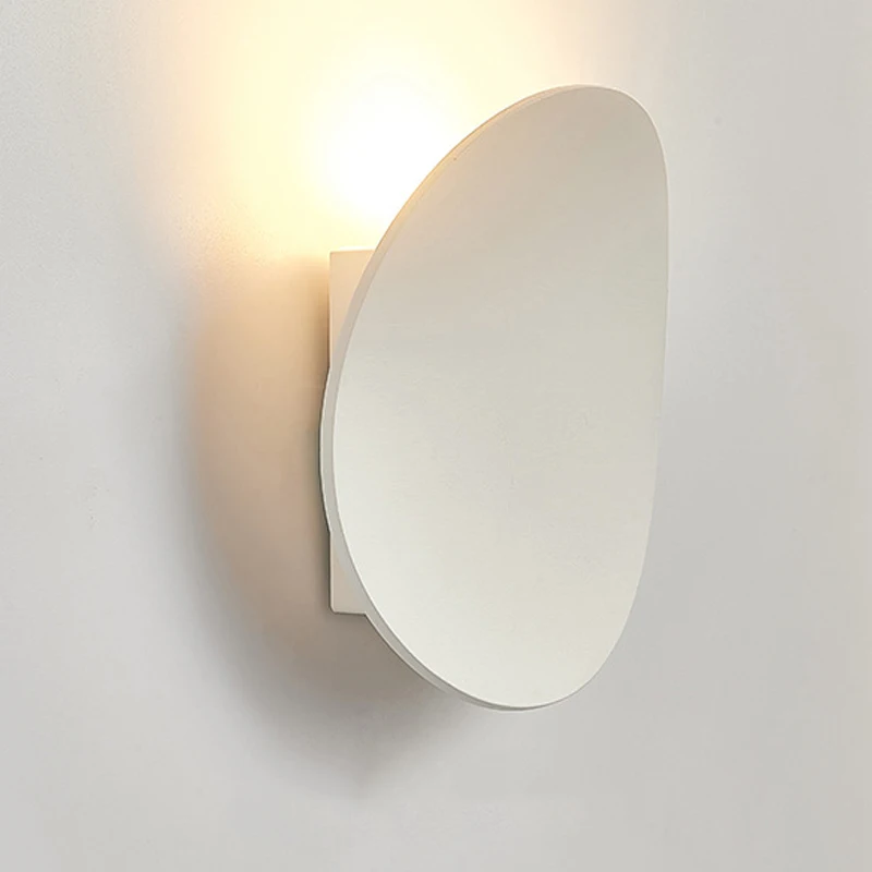 7 Вт современное искусственное Белое и черное матовое украшение для дома