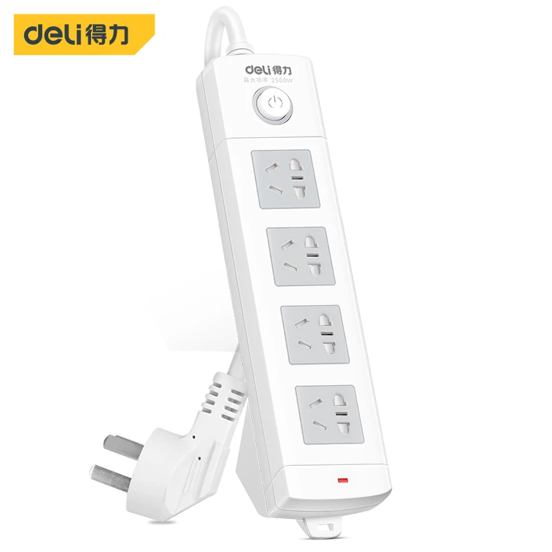 

Deli Smart Socket Network Filter Plug Electrical Retractable Power Strip Smartlife Extension Wall Socket For Smartphone Tablets