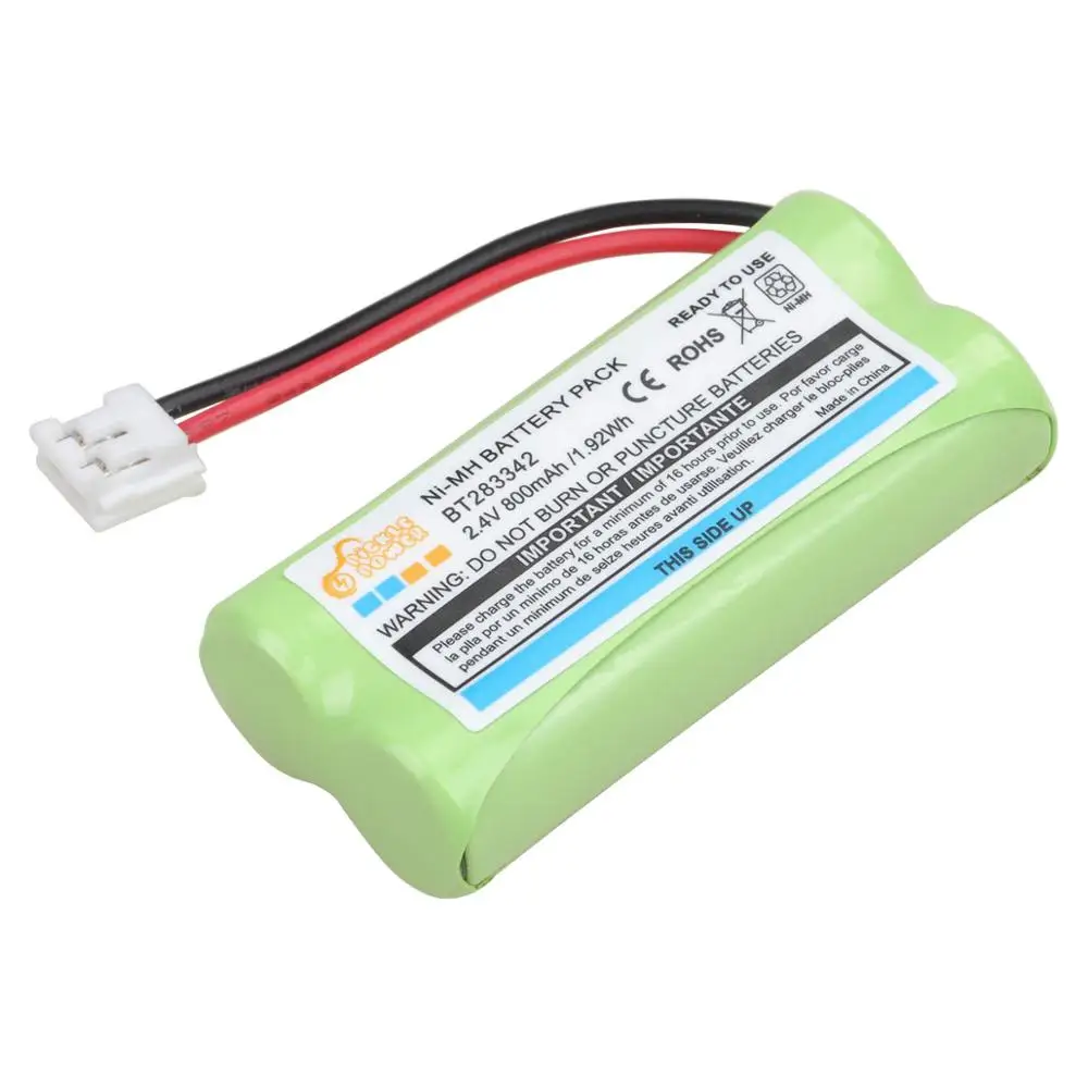 bt183342 bt283342 cordless phone battery for att vtech bt166342 bt266342 bt162342 bt262342 cs6709 cs6609 cs6509 free global shipping