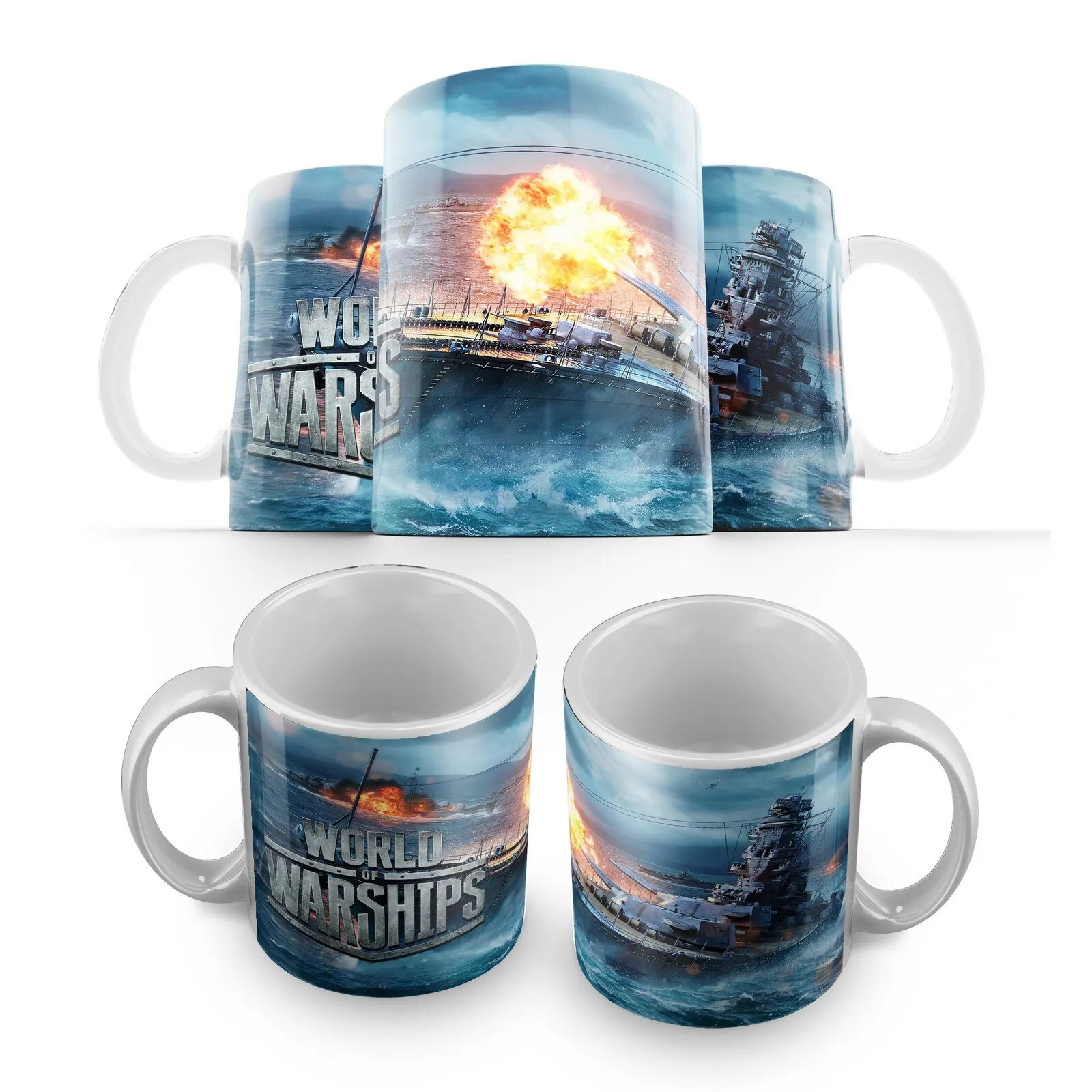 Кружка: World of Warships (ворлд оф варшипс корабли корабль) | Дом и сад