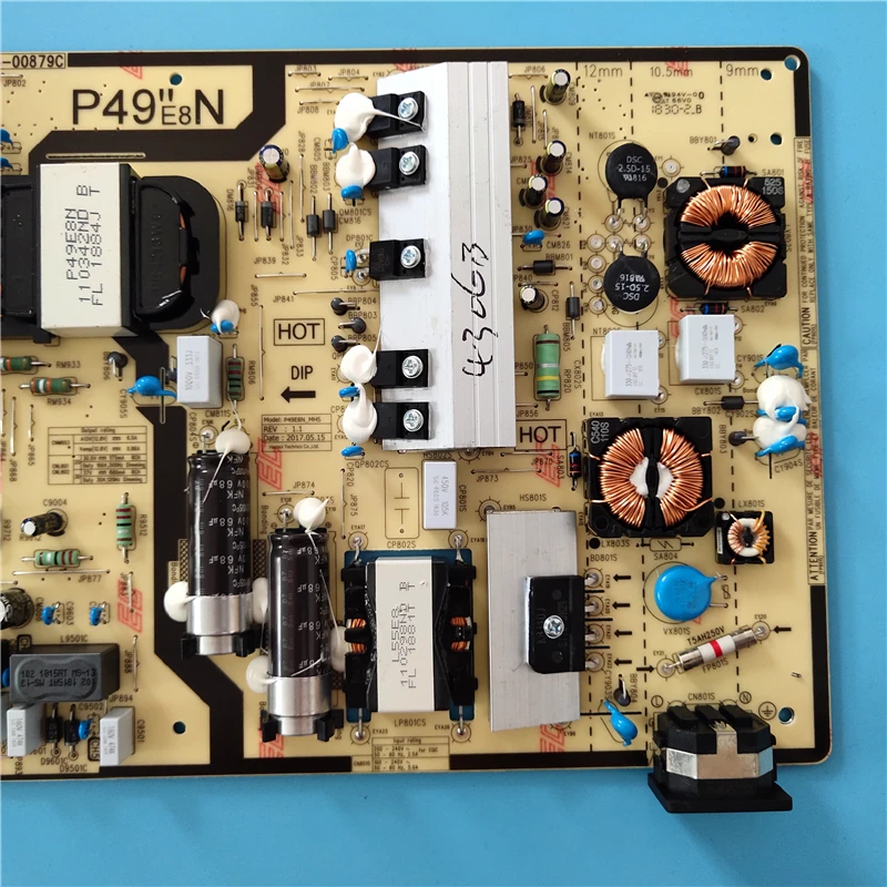 Original For  LC49HG90DMUXEN LC49HG90DMU LC49HG90D LC49HG90 BN44-00879C P49E8N_MHS Power Supply Board P49E8N BN44-00879