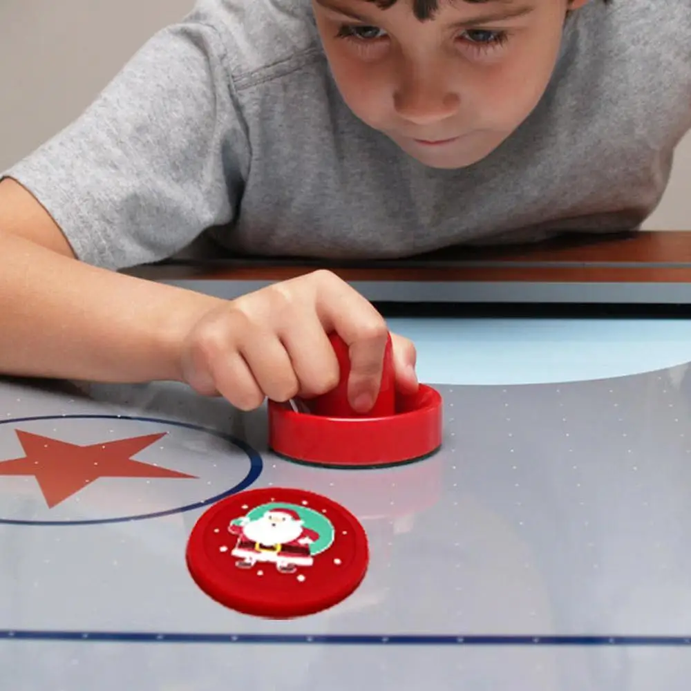 

Air Hockey Paddles Pucks Great Goal Handles Pushers Tables Replacement Accessories Gift And Kids Entertainment Family Adult O0R3