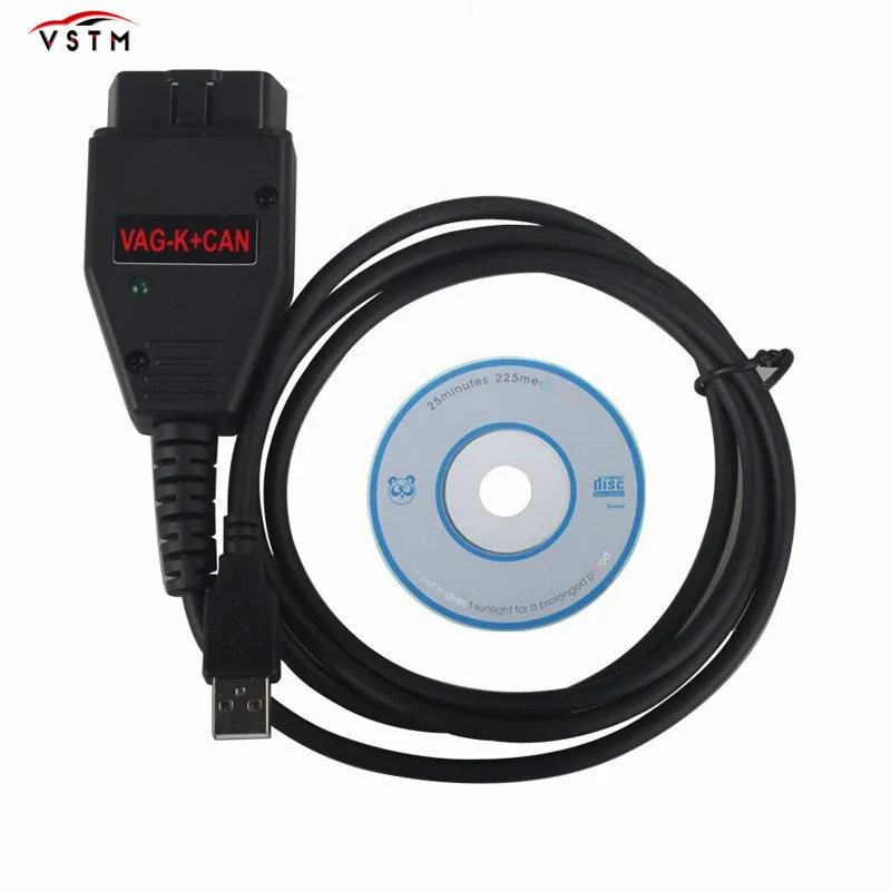 Лидер продаж с чипом FTDI FT232RL PIC18F258 OBD2 диагностический интерфейс Com кабель VAG K + CAN